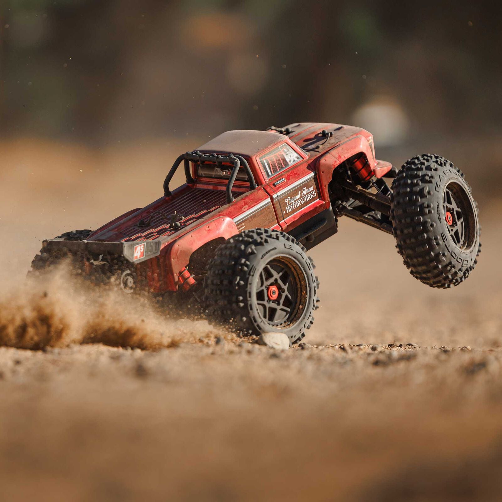 Arrma 1/10 Outcast 4S V2 4x4 BLX Stunt Truck RTR - ARA4410V2T4 - Breizh Modélisme.