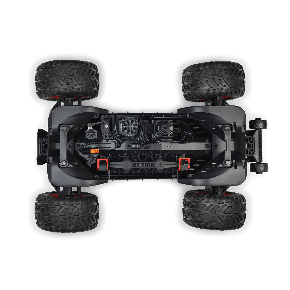 Monster truck RC ARRMA Quake 4S DSC 4x4 RTR 1/8 rouge/noir – ARA4437T1