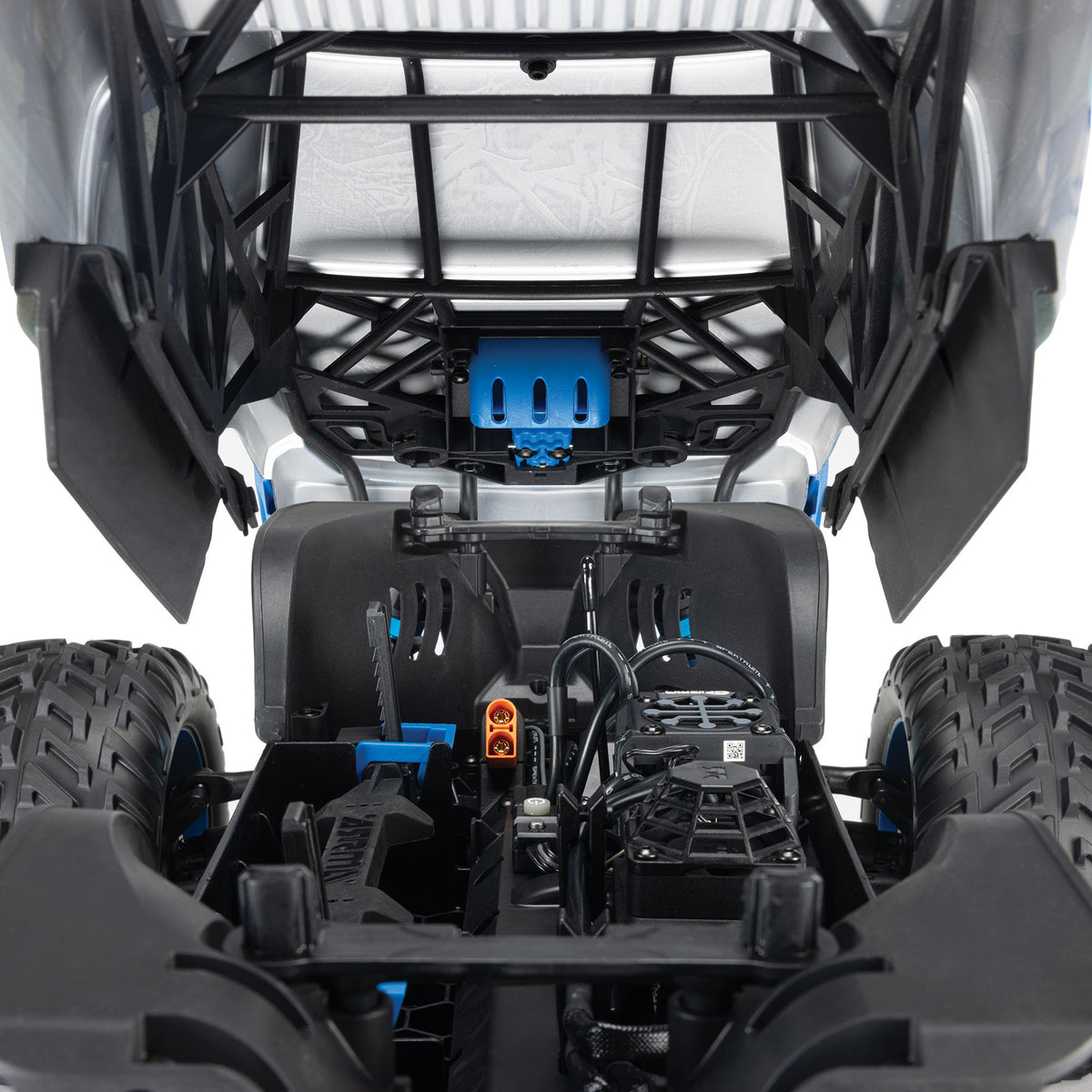 Monster truck RC ARRMA Quake 4S DSC 4x4 RTR 1/8 noir/perle – ARA4437T3 - Breizh Modélisme.