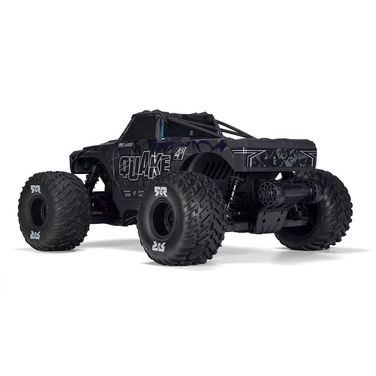 Monster truck RC ARRMA Quake 4S DSC 4x4 RTR 1/8 noir/perle – ARA4437T3