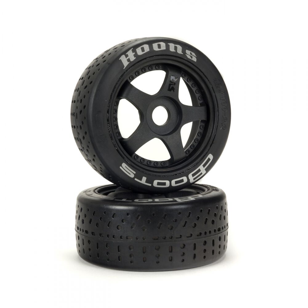 2 Pneus Arrma dBoots Hoons 42/100 2.9 argent 17 mm 5 branches