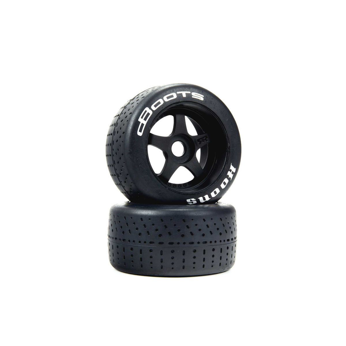 Pneus Arrma dBoots Hoons 42/100 2.9 argent 17 mm 5 branches - Breizh Modélisme.