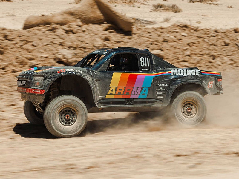 Arrma 1/7 Mojave 6S 4X4 RTR Brushless Desert Truck, bleu