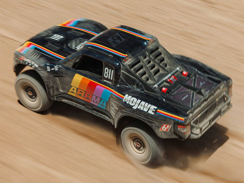 Arrma 1/7 Mojave 6S 4X4 RTR Brushless Desert Truck, bleu