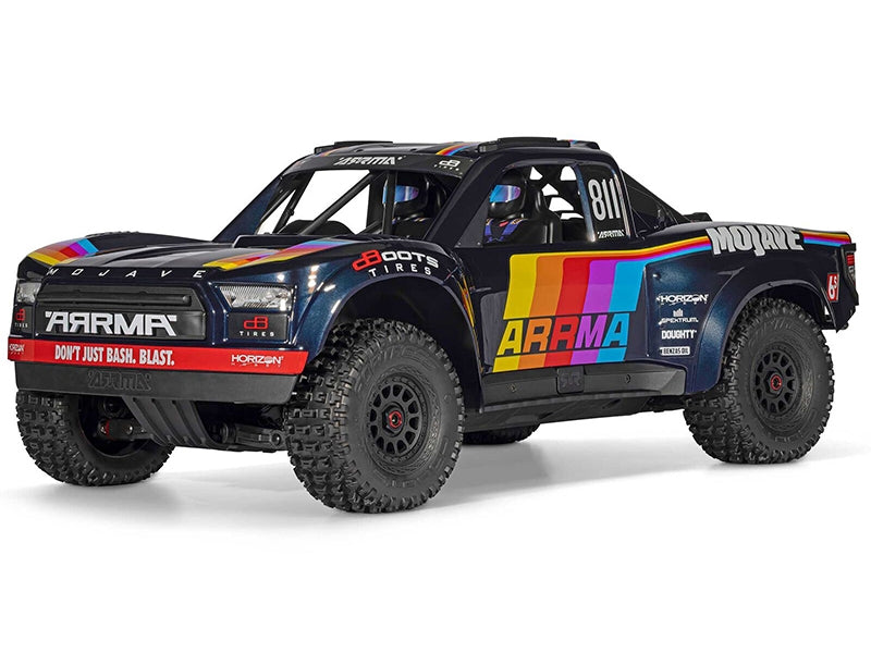 Arrma 1/7 Mojave 6S 4X4 RTR Brushless Desert Truck, bleu
