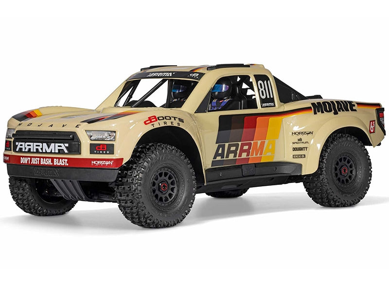 Arrma 1/7 Mojave 6S 4X4 RTR Brushless Desert Truck, beige