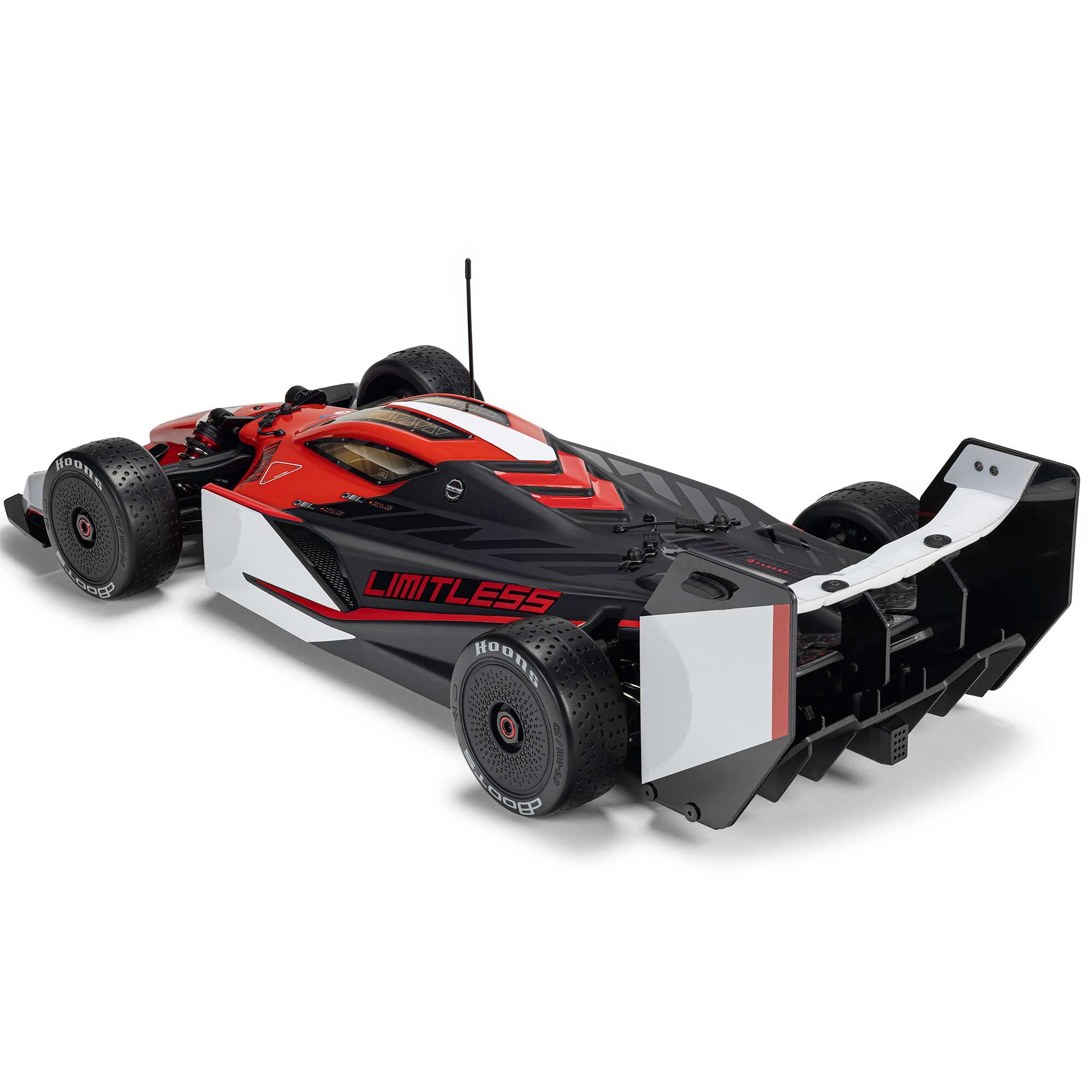Formule 1 Limitless ARRMA 1/7 8S AVC 4X4 RTR Brushless Rouge/Noir - ARA7816T1