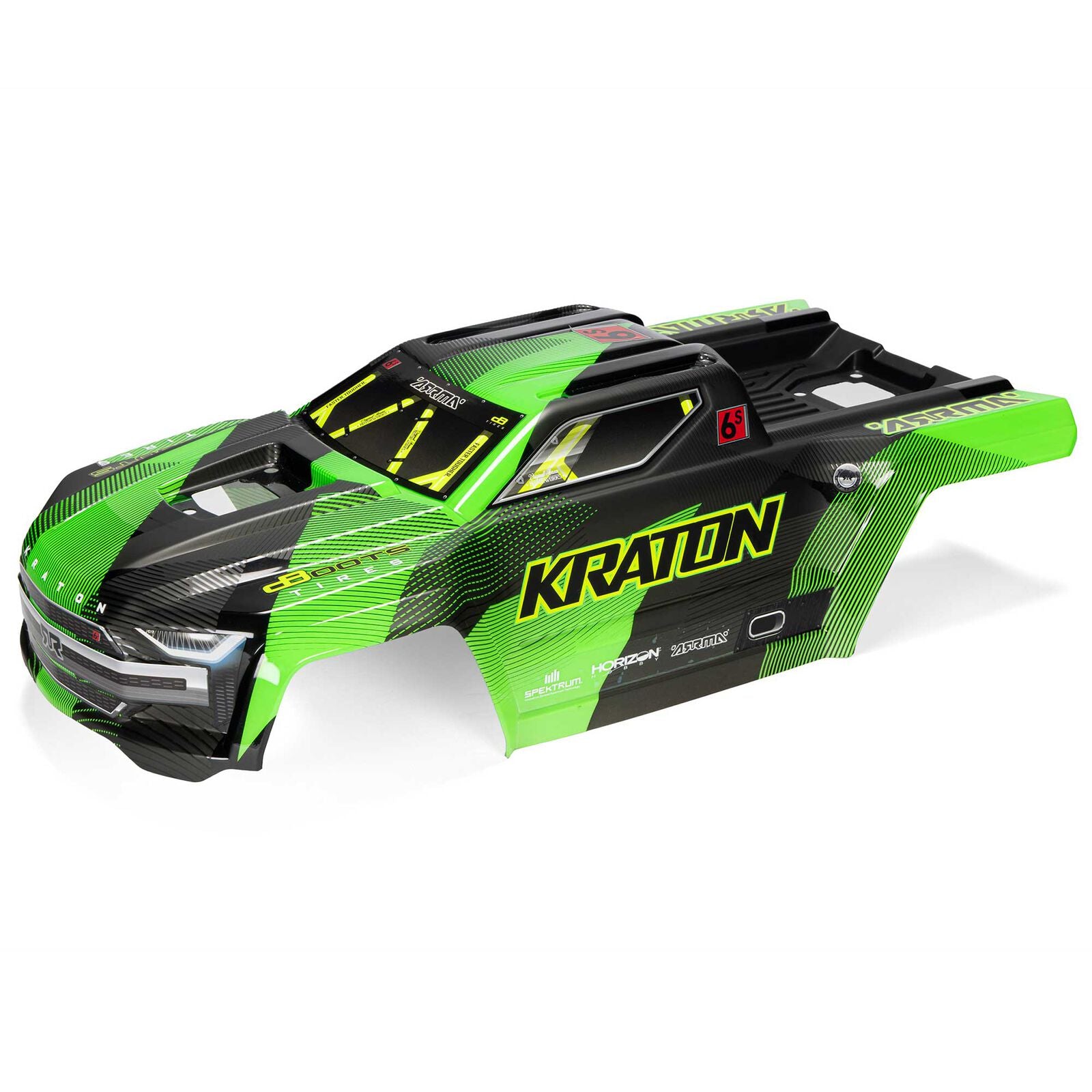 ARRMA Kraton 6S V6 4X4 BLX Brushless Monster 1/8 RTR vert ARA8608V6T3