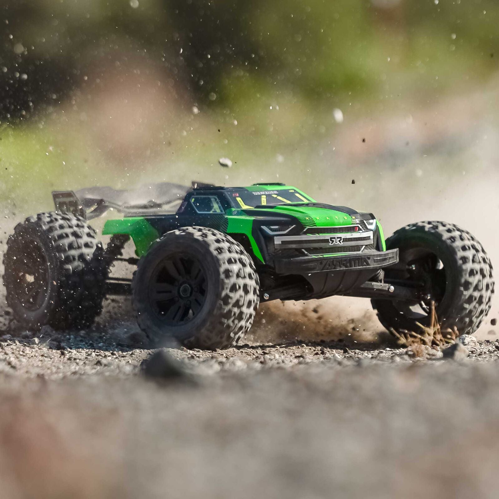 ARRMA Kraton 6S V6 4X4 BLX Brushless Monster 1/8 RTR vert ARA8608V6T3