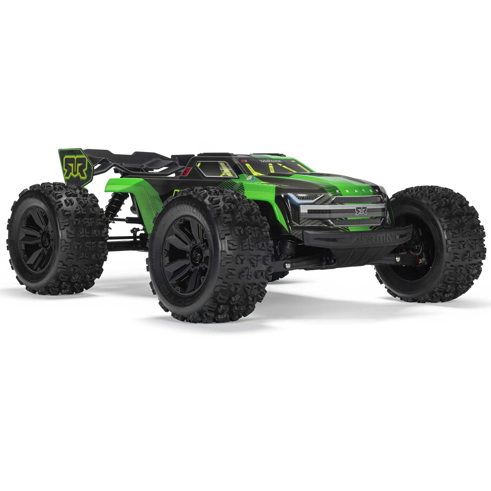 ARRMA Kraton 6S V6 4X4 BLX Brushless Monster 1/8 RTR vert ARA8608V6T3