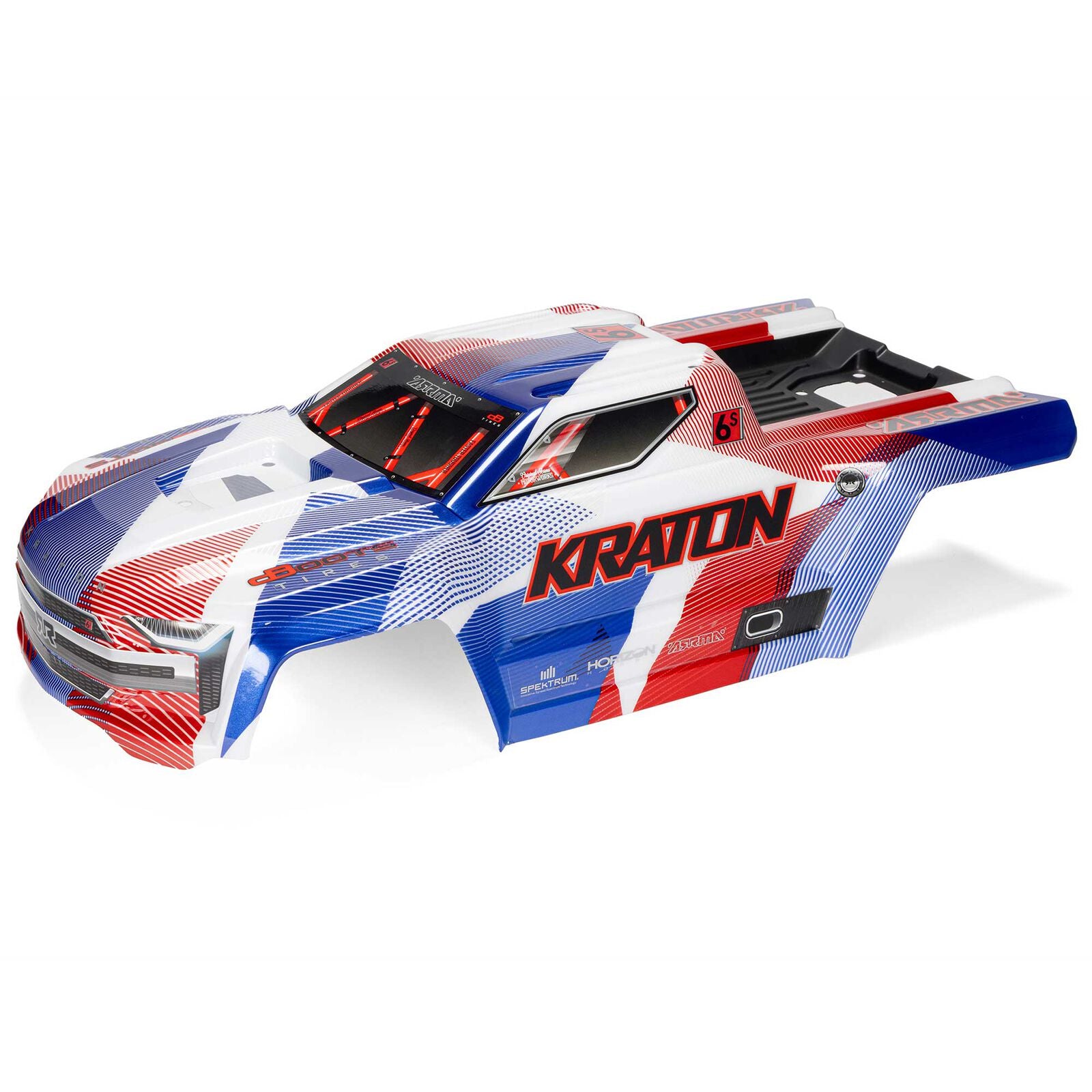 ARRMA Kraton 6S V6 4X4 BLX Brushless Monster 1/8 RTR bleu ARA8608V6T4
