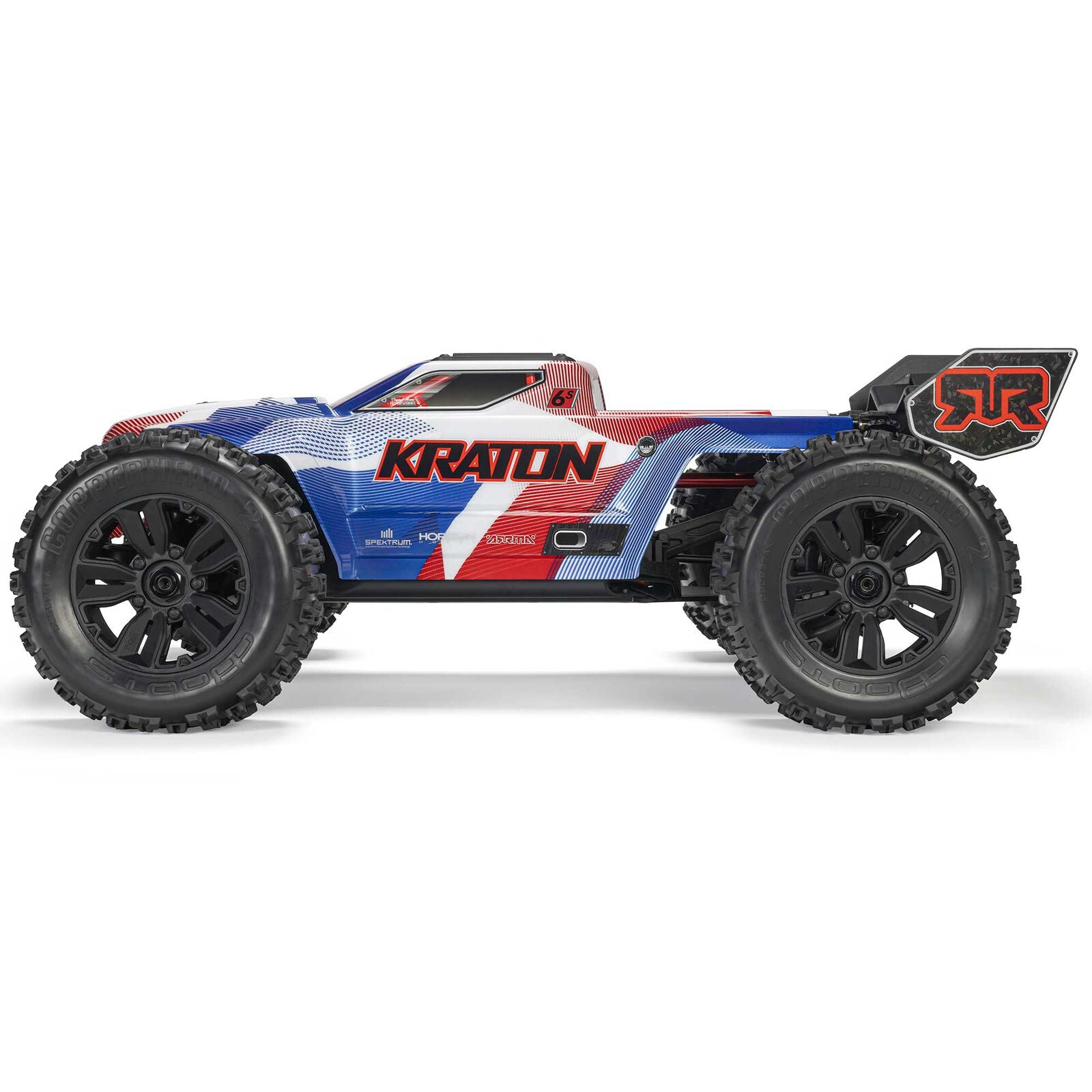 ARRMA Kraton 6S V6 4X4 BLX Brushless Monster 1/8 RTR bleu ARA8608V6T4