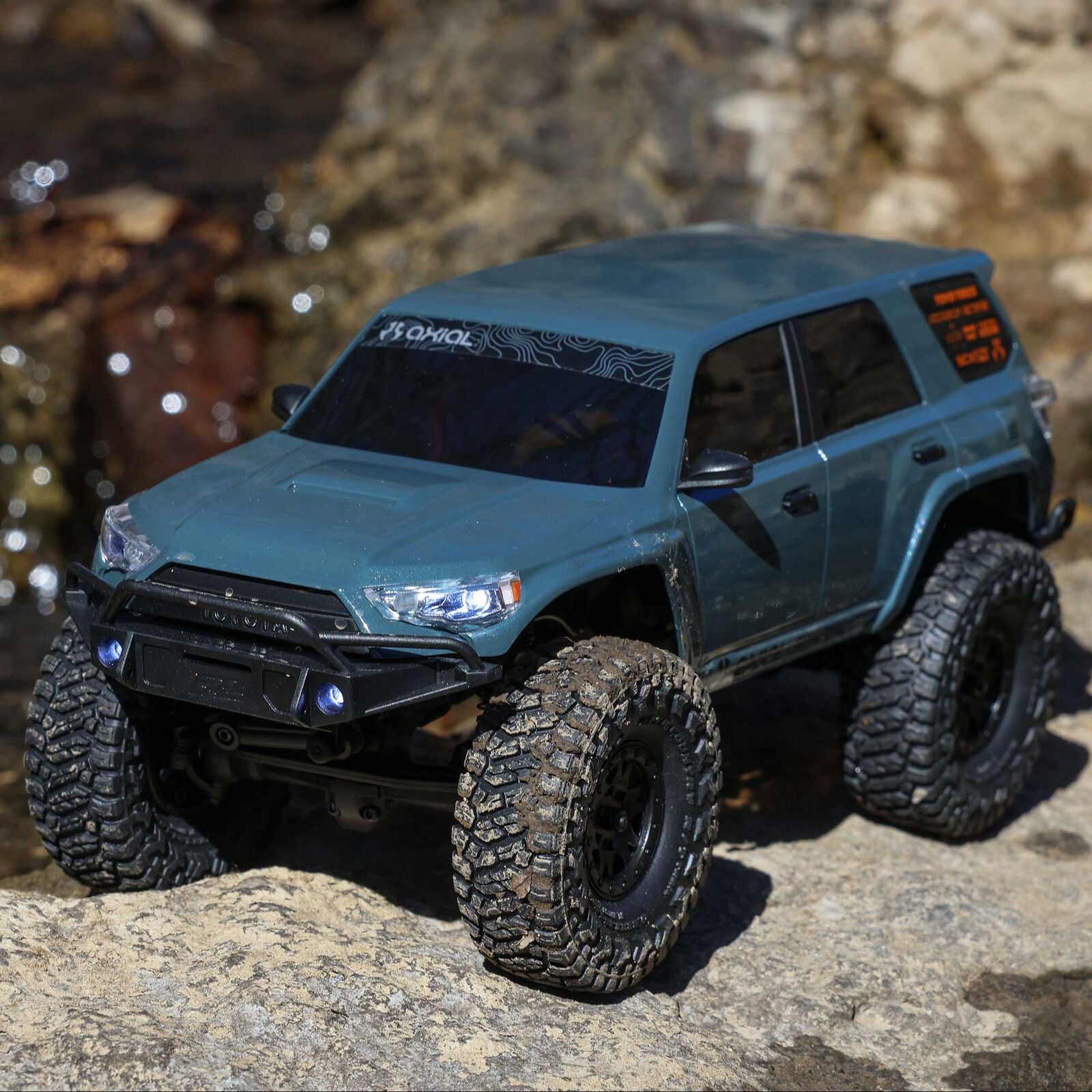 Crawler 1/24 SCX24 Toyota 4Runner 4X4 RTR, gris AXI-2035