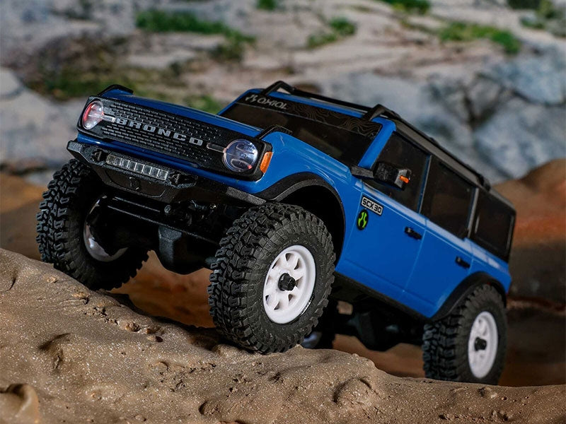 Crawler 1/30 Ford Bronco 4X4 RTR SCX30 bleu - AXI-2048T1