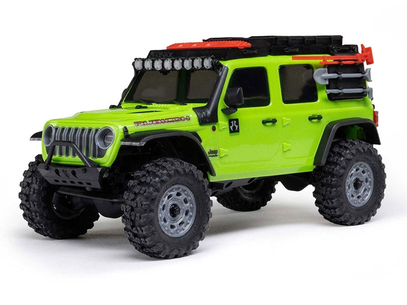 Crawler 1/30 Jeep Wrangler JLU 4X4 RTR SCX30 vert - AXI-2261T1
