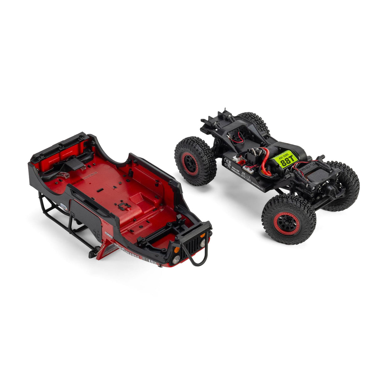 Crawler RC Axial SCX30 Jeep CJ-7 GenRight 1/30 4x4 RTR vert – AXI-3273T2 - Breizh Modélisme.