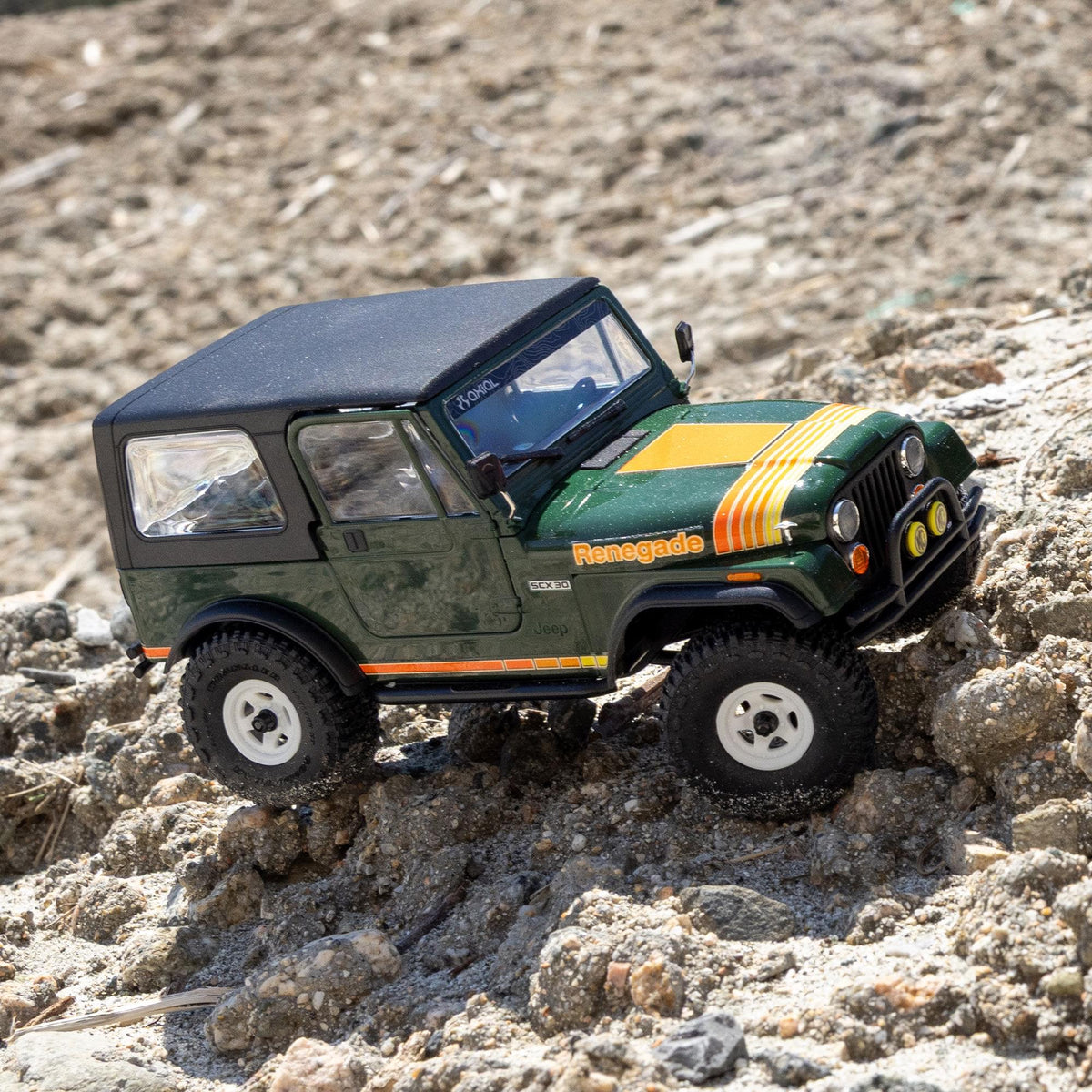 Crawler RC Axial SCX30 Jeep CJ-7 GenRight 1/30 4x4 RTR vert – AXI-3273T2