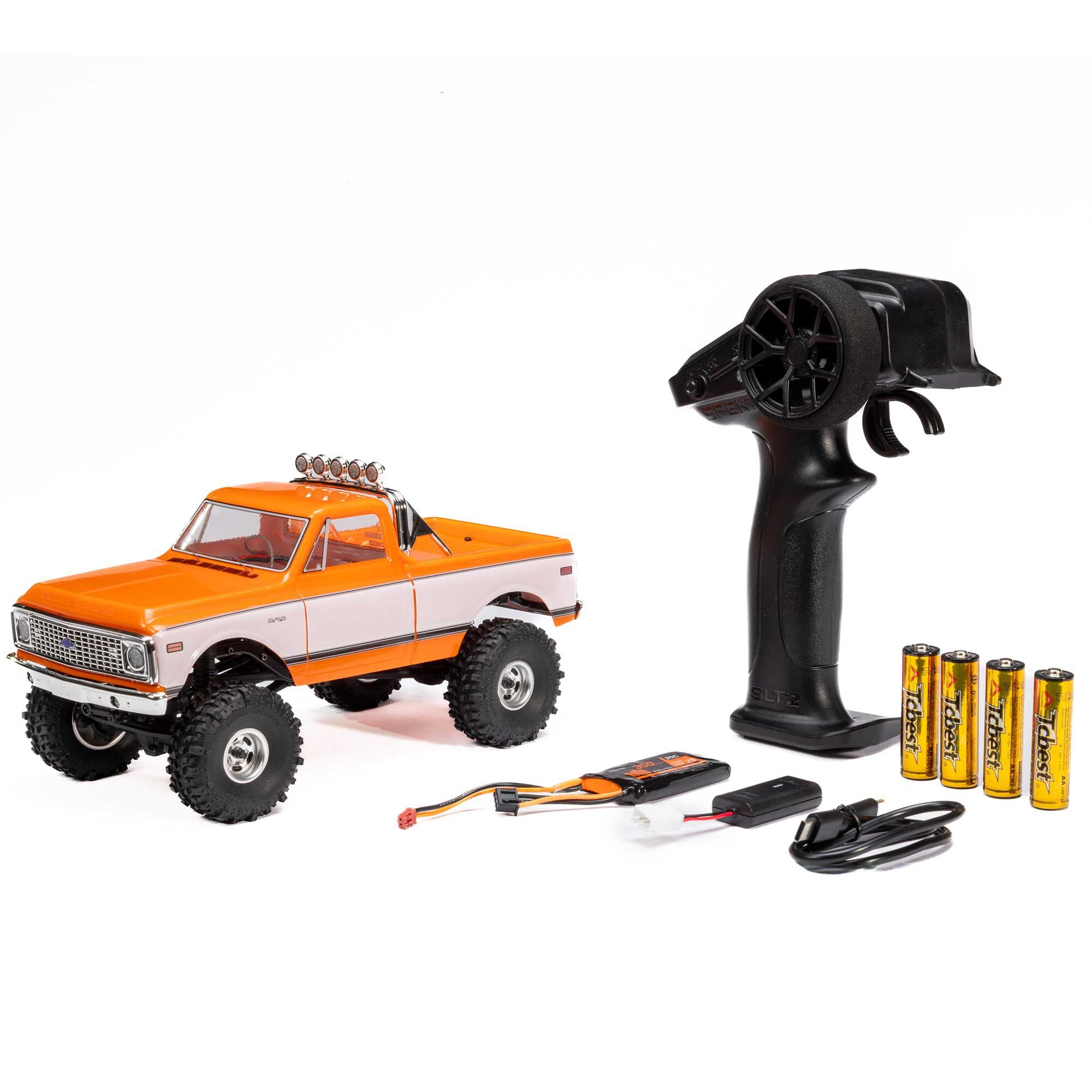 Crawler 1/24 SCX24 1967-1972 Chevrolet C10 4WD 4X4 RTR orange