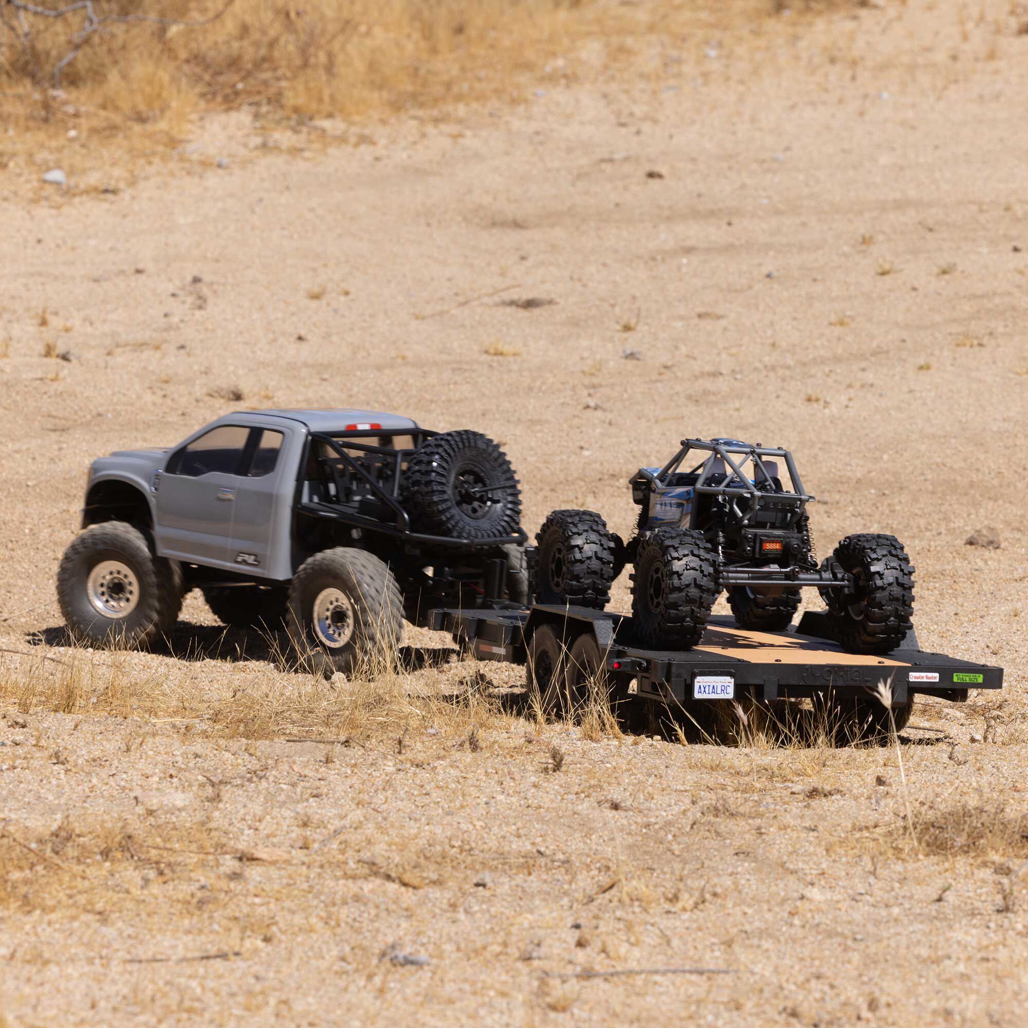 Remorque à plateau Axial 1/10 SCX10 - AXI-3409