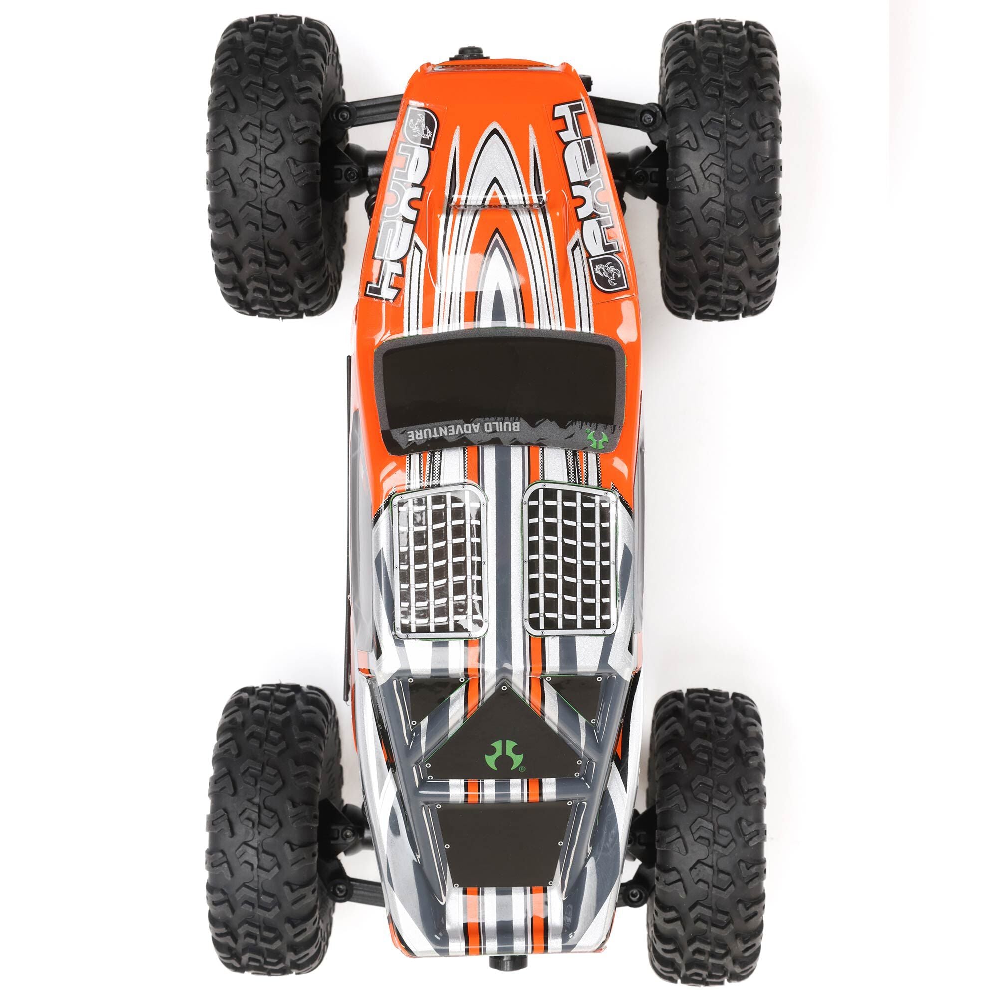 Mini rock crawler tout-terrain 4x4 AX24 XC-1 4WS RTR 1/24 orange - AXI00003T2