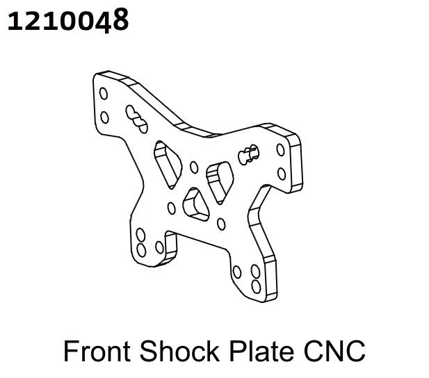 Support d'amortisseur avant en aluminium Demon Rallye - 1210048