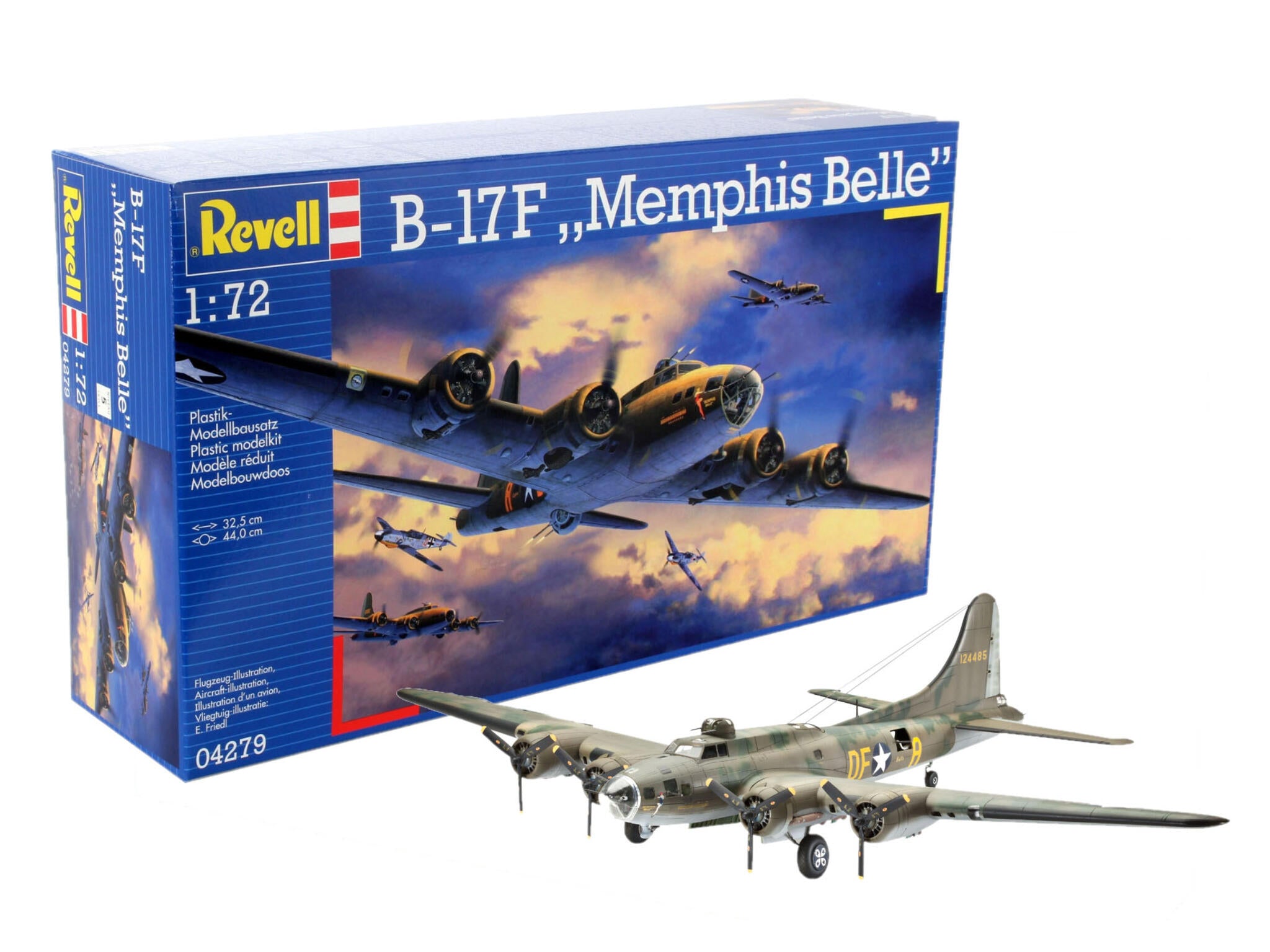 Maquette avion Revell 04279 B-17F Memphis Belle