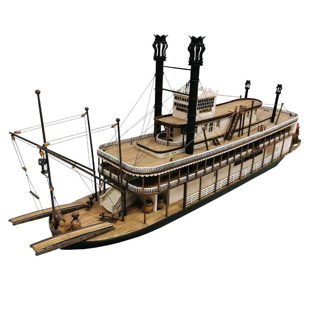 Maquette de bateau en bois Disarmodel 20174 - Marieville - 1:72