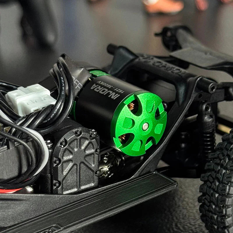 Moteur brushless Injora Green Viper 1621 pour 1/30 Axial SCX30