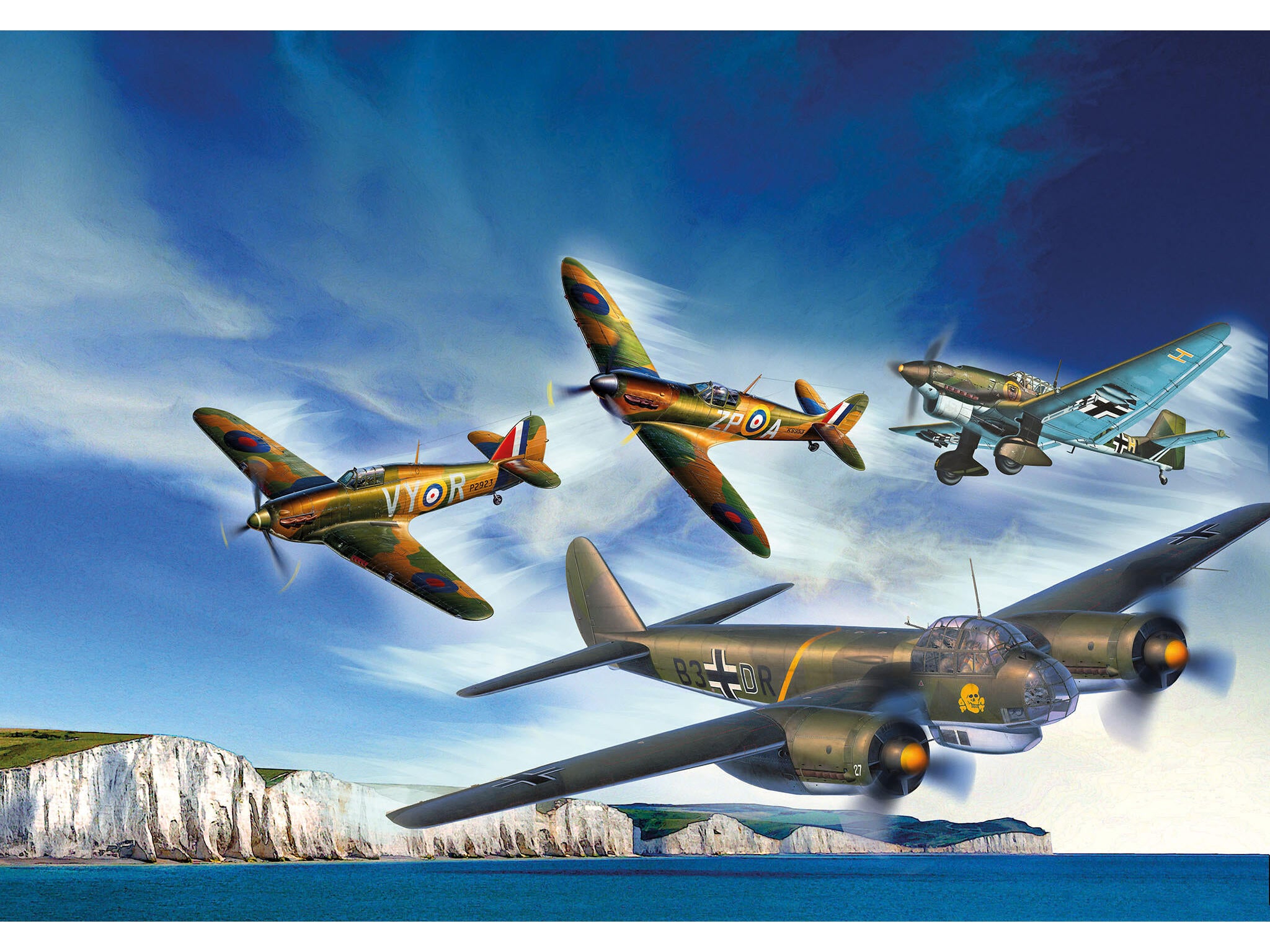 Battle of Britain 85th Anniversary Set Maquette Revell 03766
