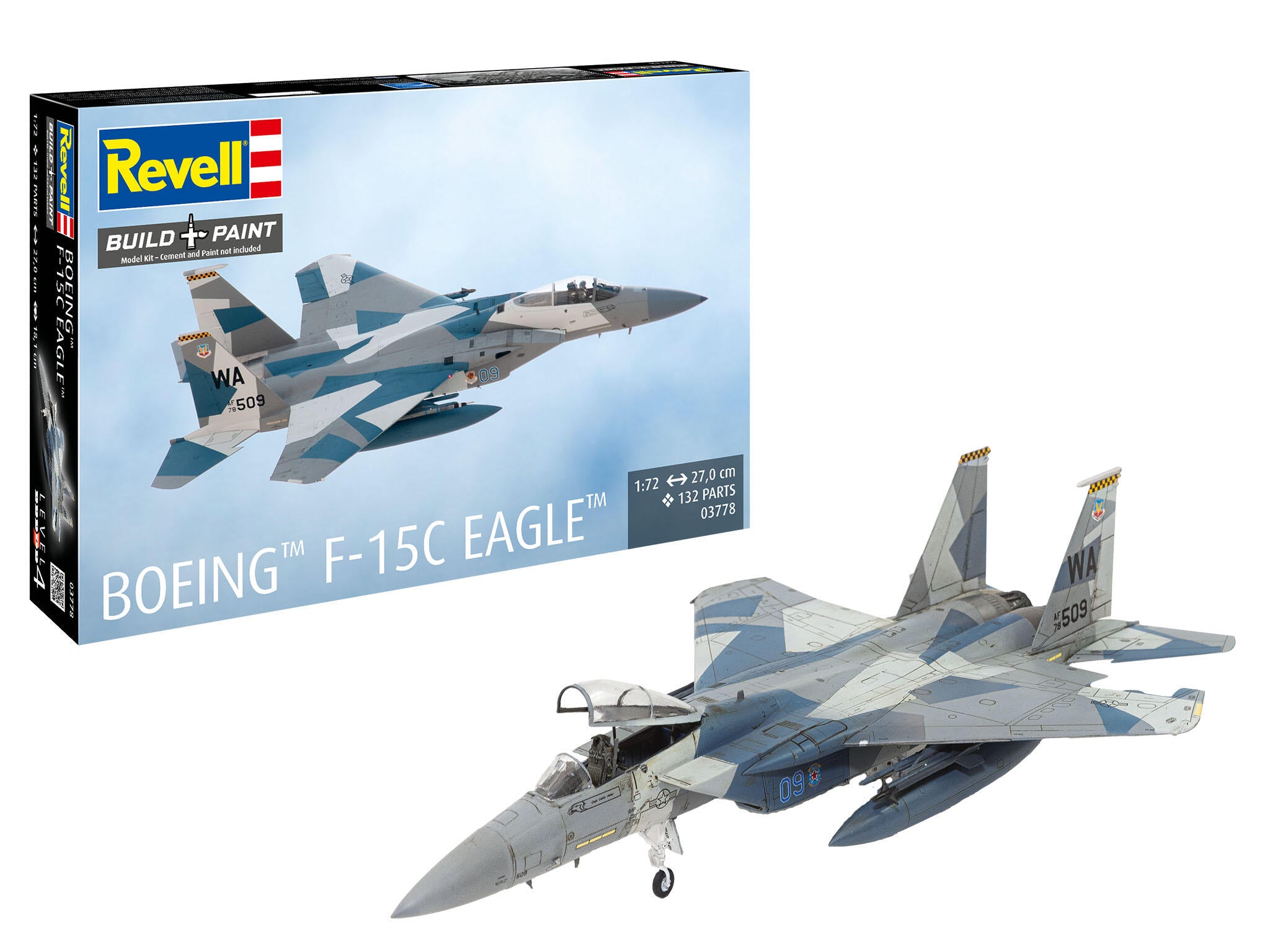 Maquette avion Revell 03778 Boeing F-15C Eagle