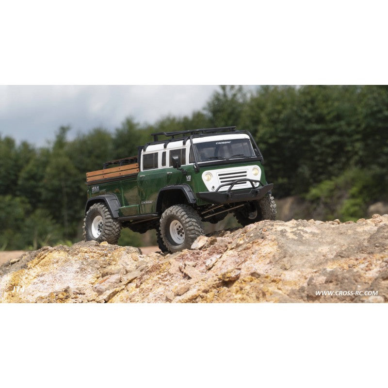 Kit crawler JT4 EMO 1/10 RTR (vert/blanc) - CRO90100090