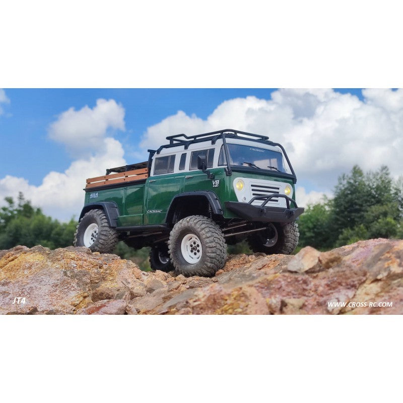 Kit crawler JT4 EMO 1/10 RTR (vert/blanc) - CRO90100090