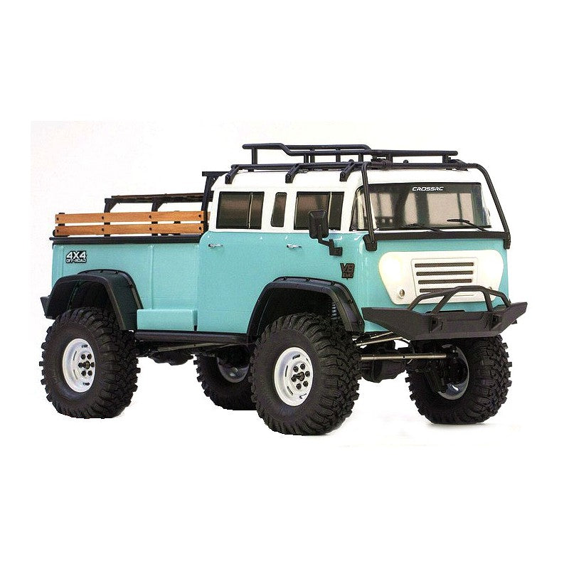 Kit crawler JT4 EMO 1/10 RTR (bleu/blanc) - CRO90100092