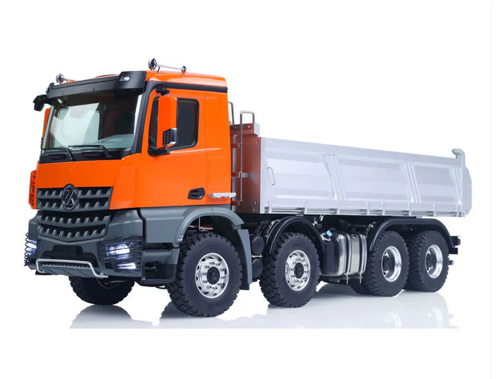 Camion-benne radiocommandé 1/14 orange 8x8 Huina Kabolite 5701