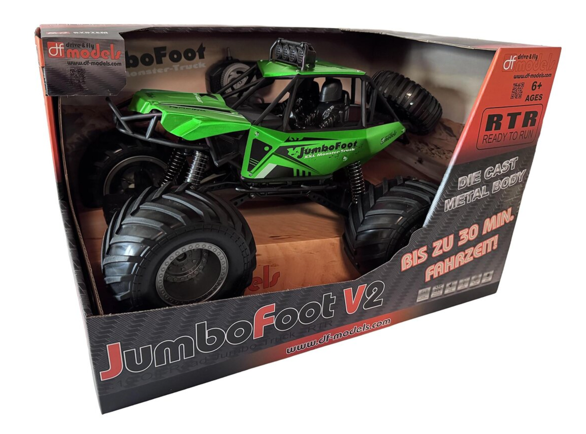 Monster JUMBO V2 Tout terrain 1/10 RTR Bigfoot 9948