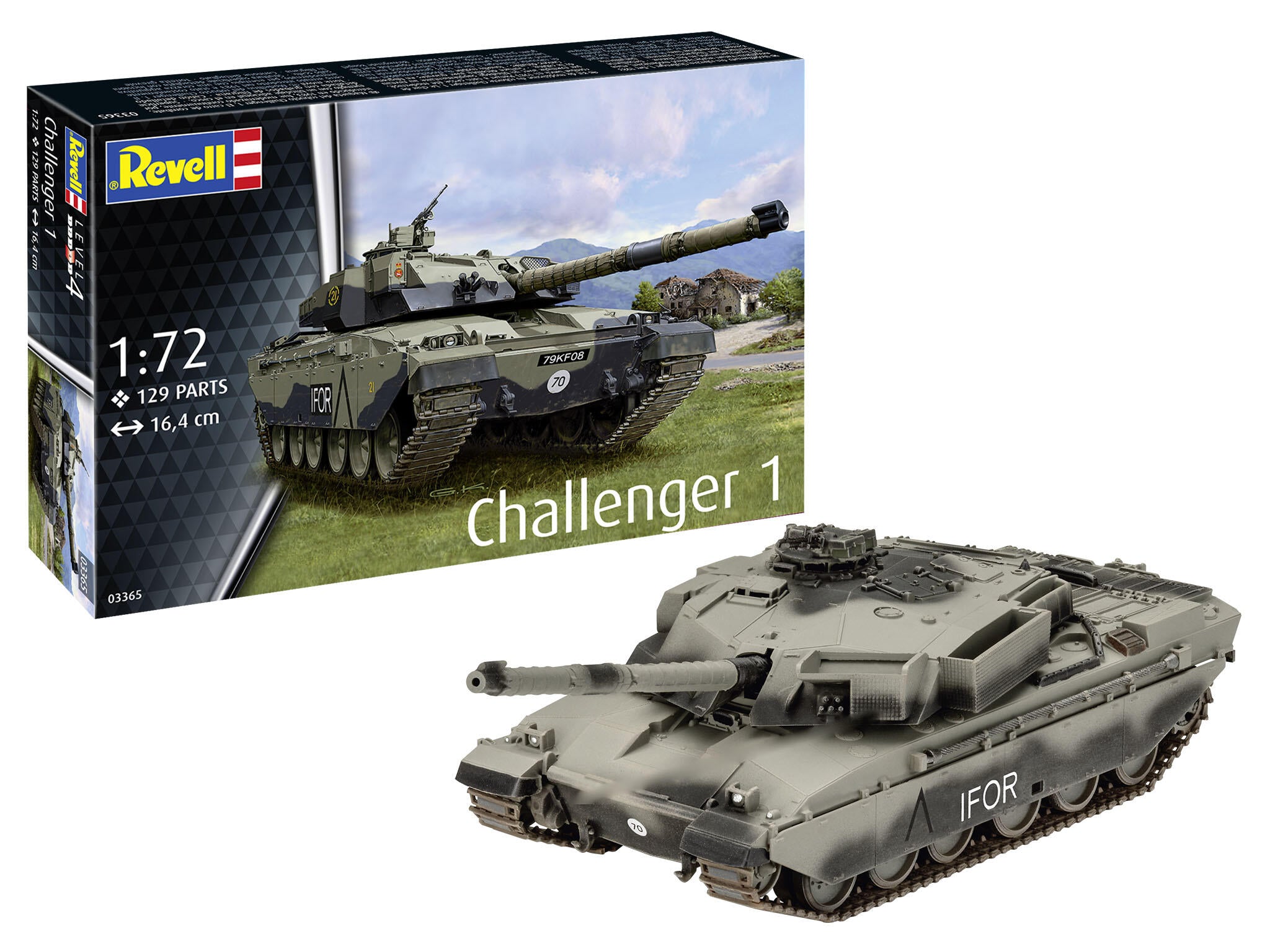 Maquette Char militaire Revell 03365 Challenger 1