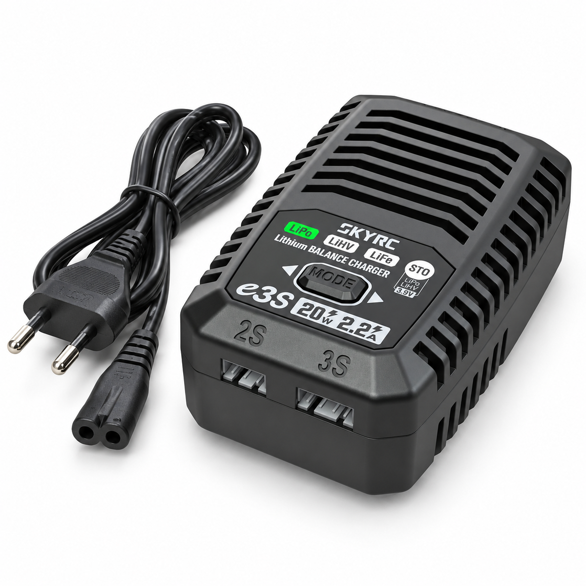 Chargeur rapide pour batteries Lipo, Li-ion (2-3S)