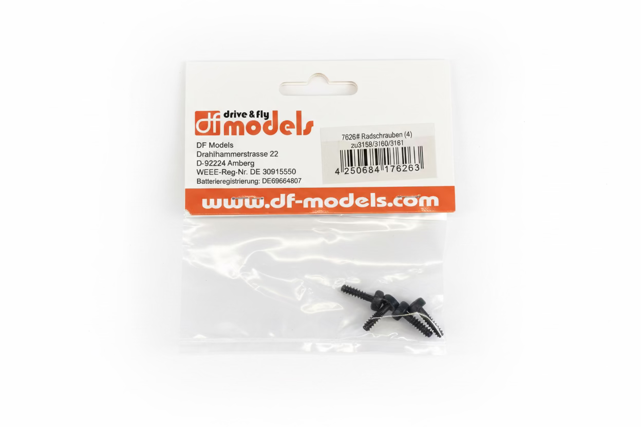 Vis de pneu (4) pour 3158/3160/3161 - DF Models 7626