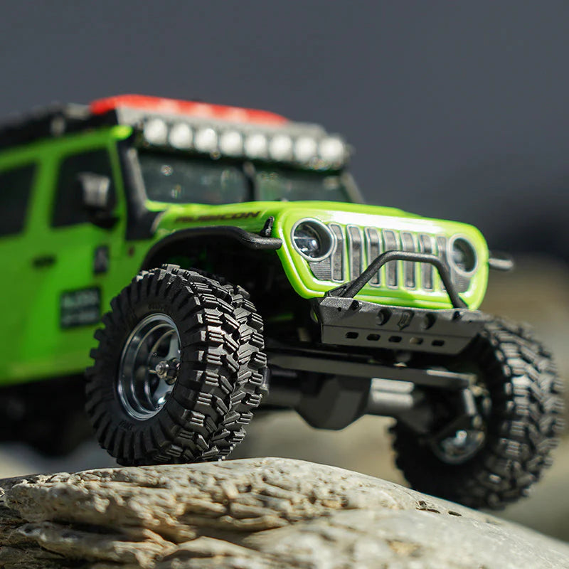 4 pneus Injora 0.7" 35*14mm King Trekker pour 1/30 SCX30