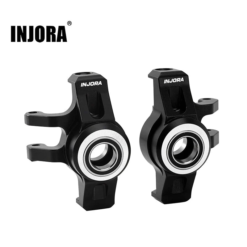 Fusées d'essieu en aluminium INJORA pour Arrma 1/14 Typhon Grom 1/18 Granite Grom