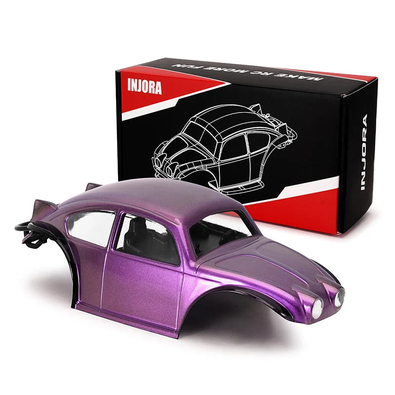 Carrosserie INJORA BUG18 violet universel TRX4M 1/18 - Breizh Modélisme.