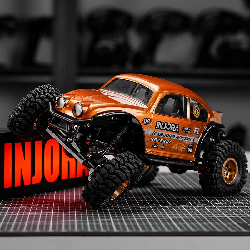 Carrosserie INJORA BUG18 orange universel TRX4M 1/18