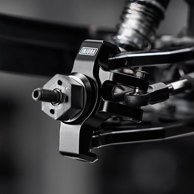 Fusées de roues en aluminium INJORA pour Arrma Mojave Grom 1/16 - Breizh Modélisme.