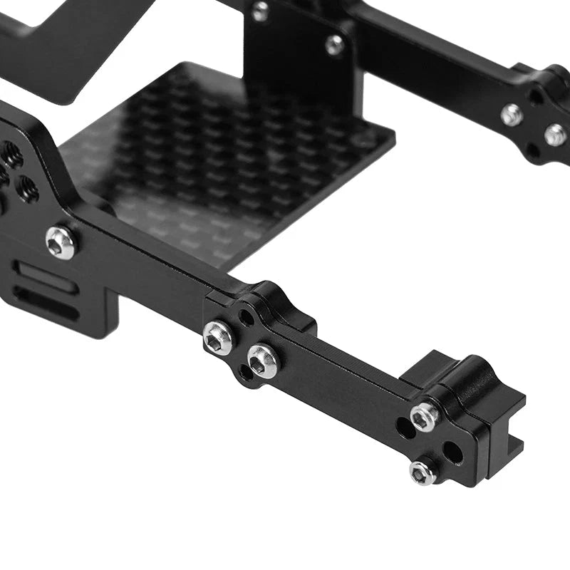 Kit de châssis universel INJORA LCG pour mise à niveau TRX4M 1/18 (aluminium)