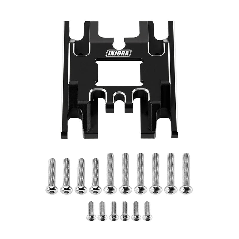 Support de transmission à plaque antidérapante en aluminium INJORA pour 1/18 TRX4M (17g) - Breizh Modélisme.