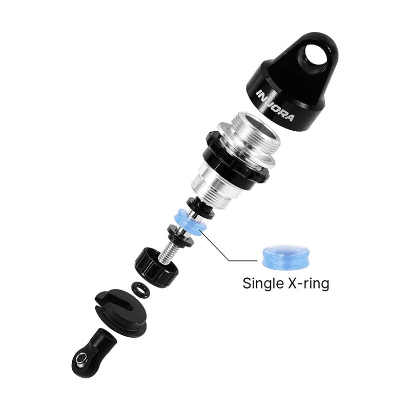 Amortisseurs à huile progressifs INJORA 45 mm pour Losi Nascar 1/12 - LOS-39BS