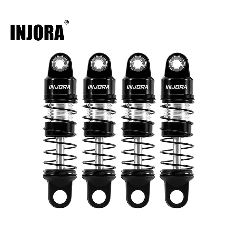 Amortisseurs hydrauliques en aluminium Injora 22,5 mm pour Axial SCX30 1/30