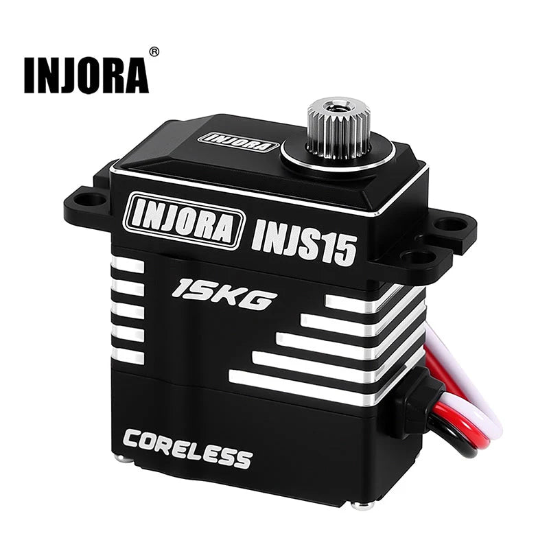 Micro servo sans noyau à couple élevé 15kg pour crawler 1/18 et 1/24 - INJS15