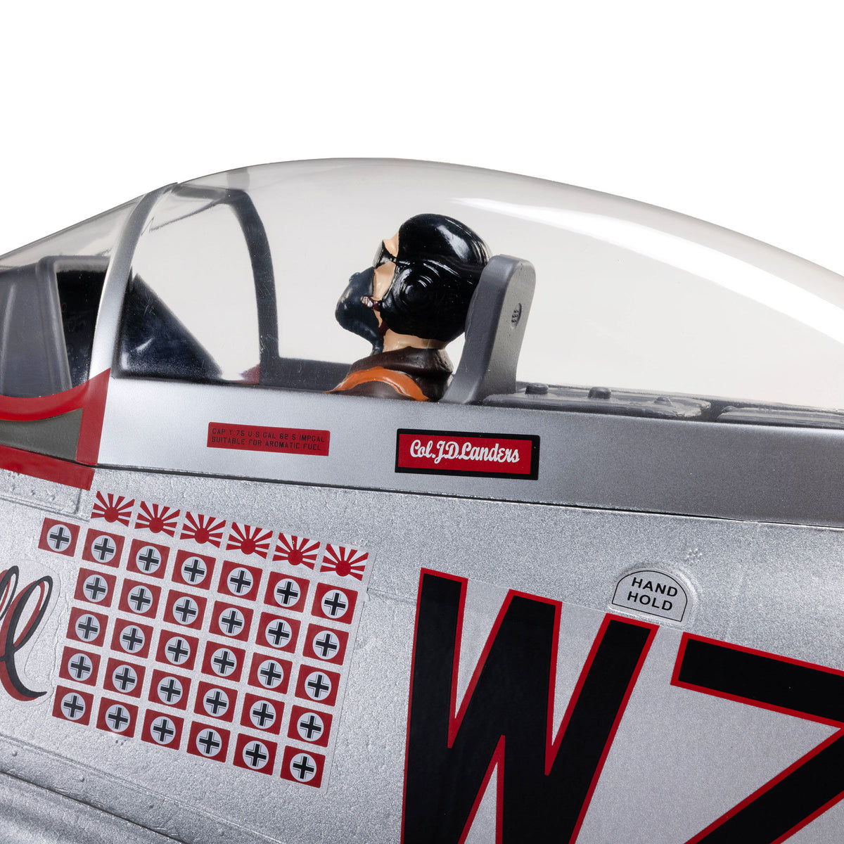 Avion E-flite P-51D Mustang 1,5 m PNP avec AS3X+ et SAFE Select EFL-3360 - Breizh Modélisme.