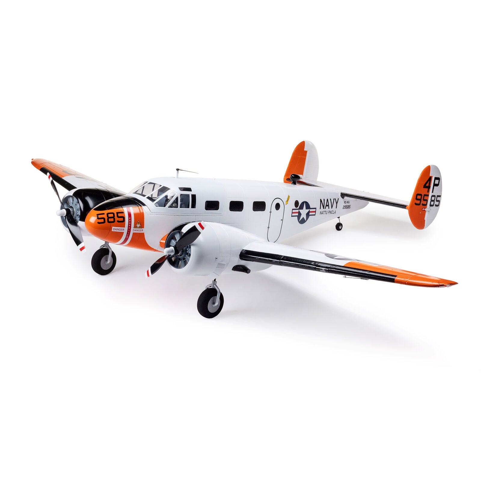 E-Flite Beechcraft D18 RC-45J 1.5m AS3+ SAFE BNF EFL3726